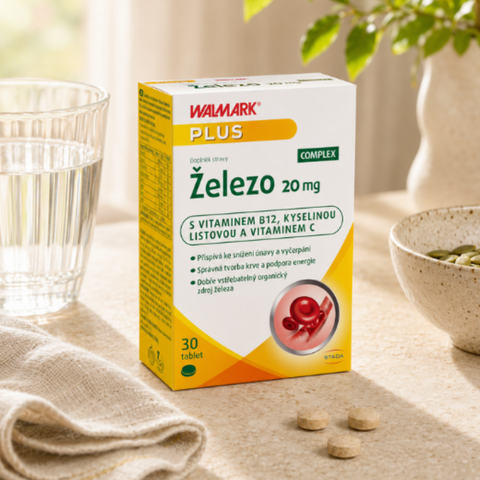 Železo COMPLEX 20 mg – balení 30 tablet