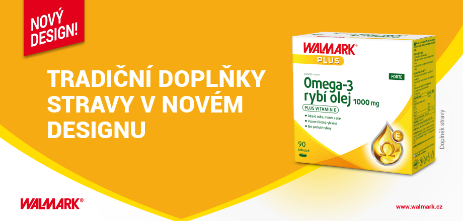 Tradiční doplňky stravy v novém designu